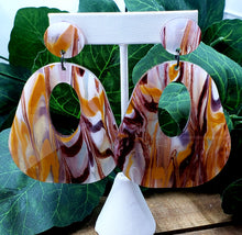 Load image into Gallery viewer, Color Pour Rock with Me Dangles