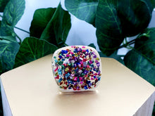 Load image into Gallery viewer, Groovy Clear & Glass Domed Ring