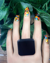 Load image into Gallery viewer, Square Domed Rings (Various Options)