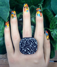 Load image into Gallery viewer, Rounded Square Domed Rings (Various Options)