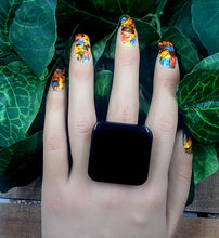 Load image into Gallery viewer, Square Domed Rings (Various Options)