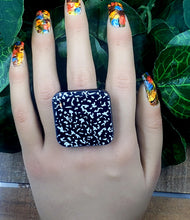 Load image into Gallery viewer, Square Domed Rings (Various Options)