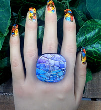 Load image into Gallery viewer, Rounded Square Domed Rings (Various Options)