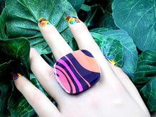 Load image into Gallery viewer, Groovy Domed Rings (Various Options)