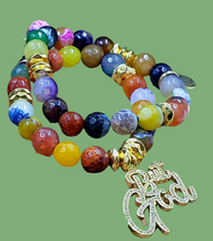 Load image into Gallery viewer, But God! Candy Coated Necklace, Bracelets and Earring Set (4 piece) - Women