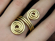 Load image into Gallery viewer, The Spiral Goddess Ring