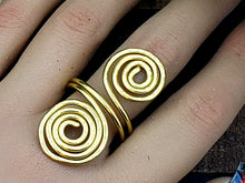 Load image into Gallery viewer, The Spiral Goddess Ring