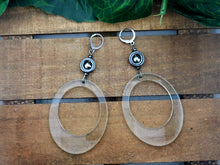 Load image into Gallery viewer, Oval Hoop Earrings (Various Options)