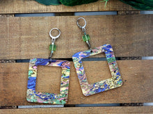 Load image into Gallery viewer, Rounded Square Hoop Earrings -Large (Various Options)