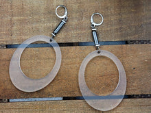 Load image into Gallery viewer, Oval Hoop Earrings (Various Options)