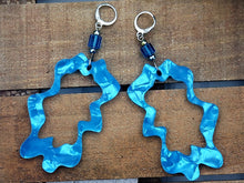 Load image into Gallery viewer, The LG Curvy SPLAT Hoop Earrings