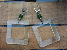 Load image into Gallery viewer, Rounded Square Hoop Earrings -Large (Various Options)