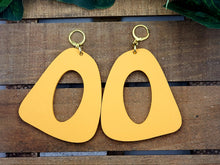 Load image into Gallery viewer, "She Is Fierce" Hoop Earrings (Various Options)