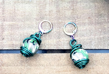 Load image into Gallery viewer, Wrapped Ball Dangle Earrings (Various Options)