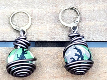 Load image into Gallery viewer, Wrapped Ball Dangle Earrings (Various Options)