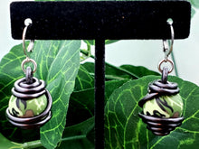 Load image into Gallery viewer, Wrapped Ball Dangle Earrings (Various Options)