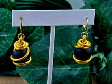 Load image into Gallery viewer, Wrapped Ball Dangle Earrings (Various Options)