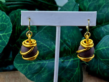 Load image into Gallery viewer, Wrapped Ball Dangle Earrings (Various Options)
