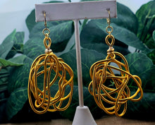 Load image into Gallery viewer, Flat Twisted Wire Dangles (VARIOUS OPTIONS)