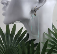 Load image into Gallery viewer, Large Slanted Plank Earrings