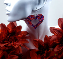 Load image into Gallery viewer, The BIG HEART Earrings