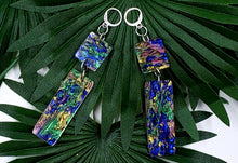 Load image into Gallery viewer, SLIM RECTANGLED Dangle Earrings