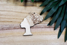 Load image into Gallery viewer, EARRING BLANKS - AFRO Queen Earring Blanks UNFINISHED - Per Pair