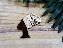 Load image into Gallery viewer, EARRING BLANKS - AFRO Queen Earring Blanks UNFINISHED - Per Pair