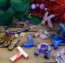 Load image into Gallery viewer, Initial Bubble Gum Key Chain