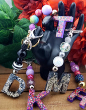 Load image into Gallery viewer, Initial Bubble Gum Key Chain