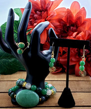 Load image into Gallery viewer, Emerald Goddess Bracelet Set