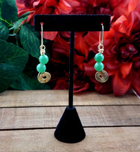 Load image into Gallery viewer, Emerald Goddess Bracelet Set