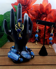 Load image into Gallery viewer, The Fiery Blue Bracelet Collection