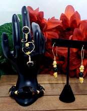 Load image into Gallery viewer, The Black & Gold Bracelet Collection