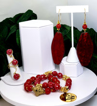 Load image into Gallery viewer, She is Red Bracelet Set