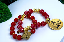 Load image into Gallery viewer, She is Red Bracelet Set