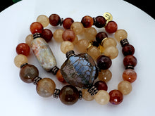 Load image into Gallery viewer, She is Rich in the Earth Bracelet and Earring Set