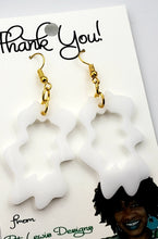 Load image into Gallery viewer, The Curvy Spot Hoop Earrings