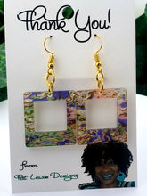 Load image into Gallery viewer, Mini Rounded Square Hoop Earrings