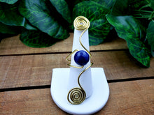 Load image into Gallery viewer, She Blue Me Away Beaded Ring