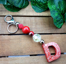 Load image into Gallery viewer, Initial Bubble Gum Key Chain