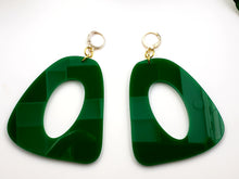 Load image into Gallery viewer, "She Is Fierce" Hoop Earrings (Various Options)