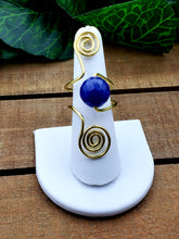 Load image into Gallery viewer, She Blue Me Away Beaded Ring