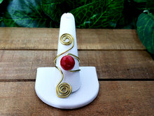 Load image into Gallery viewer, She is Passion Beaded Ring - Gold