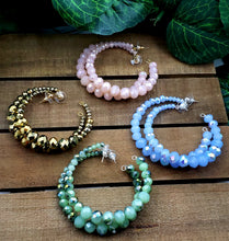 Load image into Gallery viewer, SPARKLE & JEWELED Hoop Wire Earrings