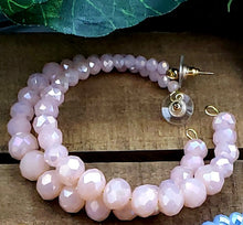 Load image into Gallery viewer, SPARKLE & JEWELED Hoop Wire Earrings