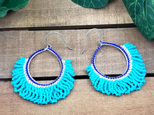 Load image into Gallery viewer, Emerald Queen (Brick Stitch) Earrings