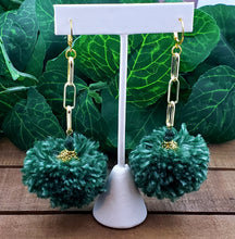 Load image into Gallery viewer, Royal Pom (Pom Pom) Earrings
