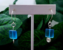 Load image into Gallery viewer, Dainty Square Earrings Option#2