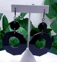 Load image into Gallery viewer, DECAGON Hoop Dangle Earrings